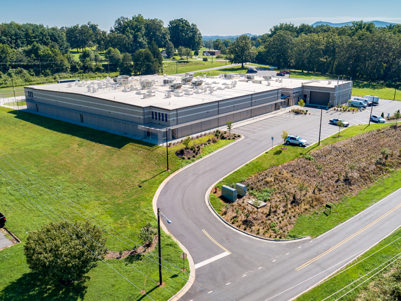 View of the Burke County Detention Facility.