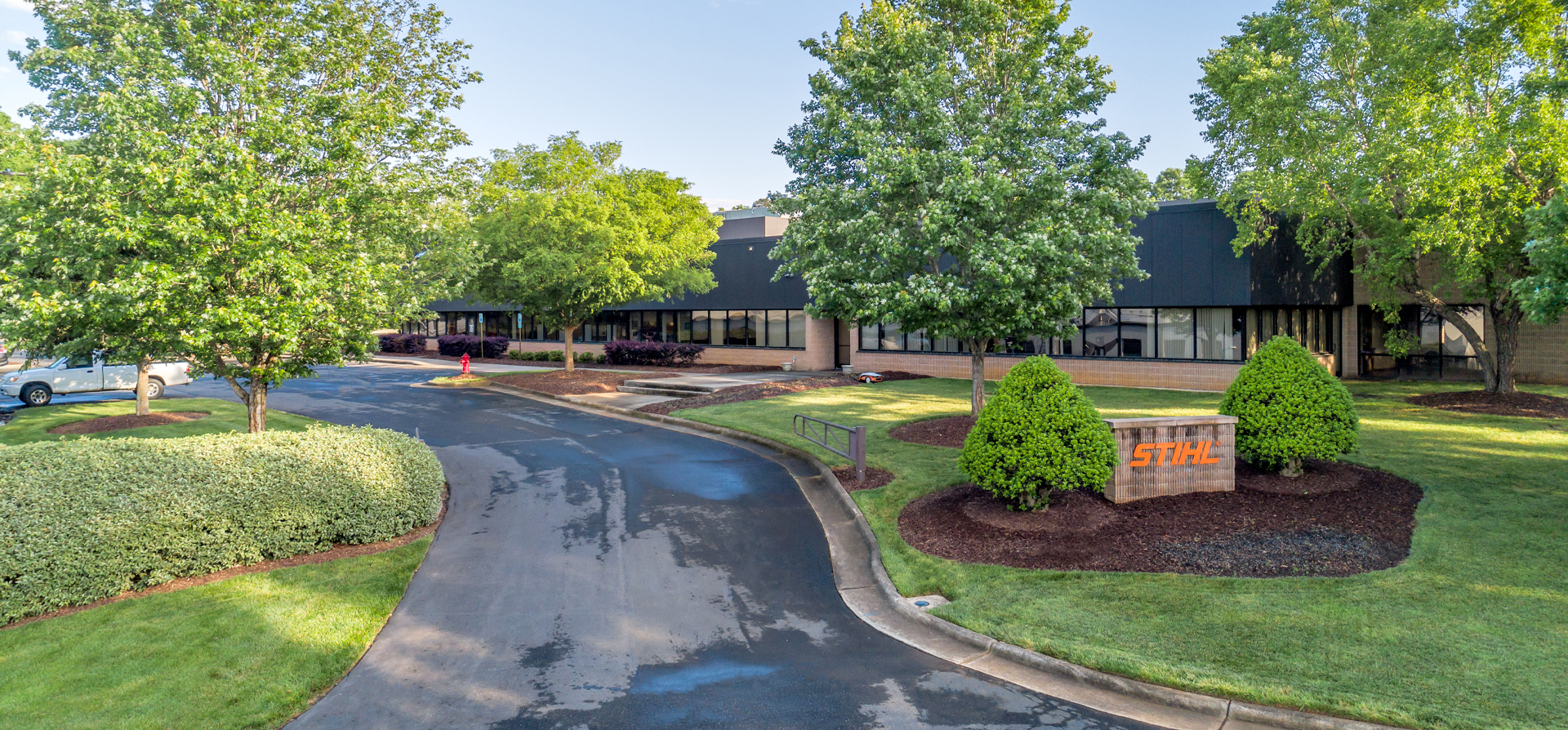 Entrance to the Mid-Atlantic STIHL Warehouse