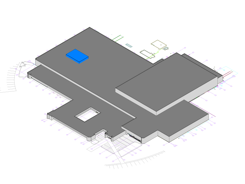 Digital render of a building for the Aurobindo Expansion Focus Study