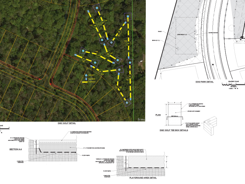 Maps and diagrams conducted for the Junction Road Subdivision