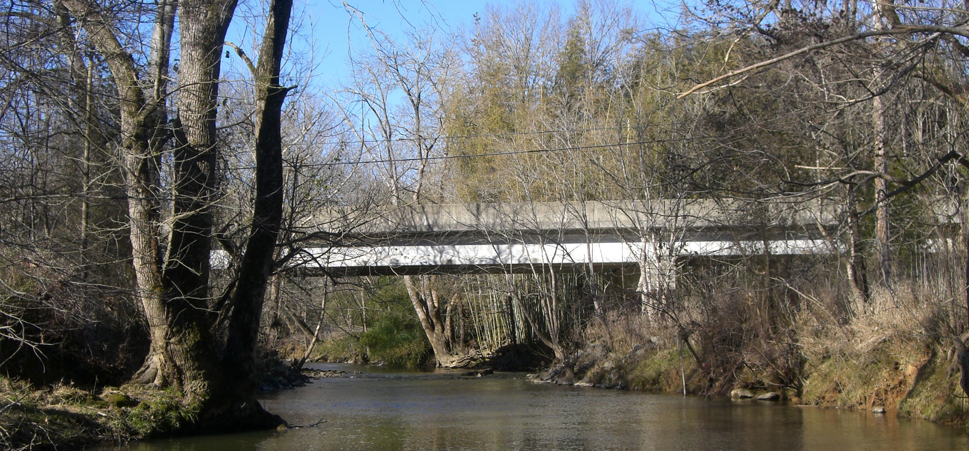 Photograph of a bridge Summit provided inspections for during the NBIS Structures Inspections.